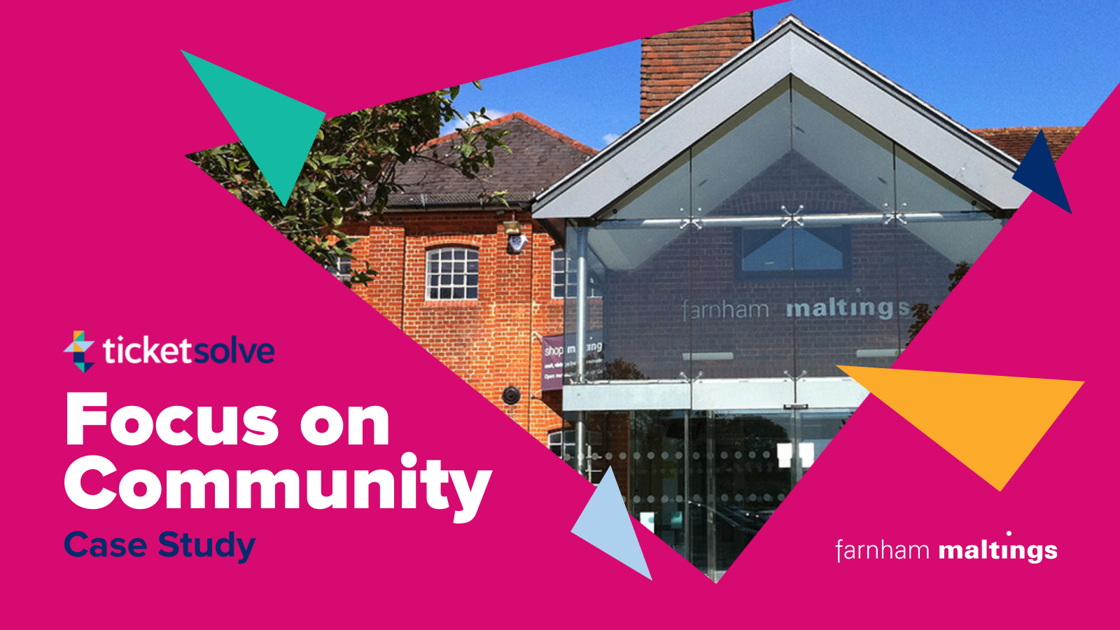 Ticketsolve Case Study: Farnham Maltings