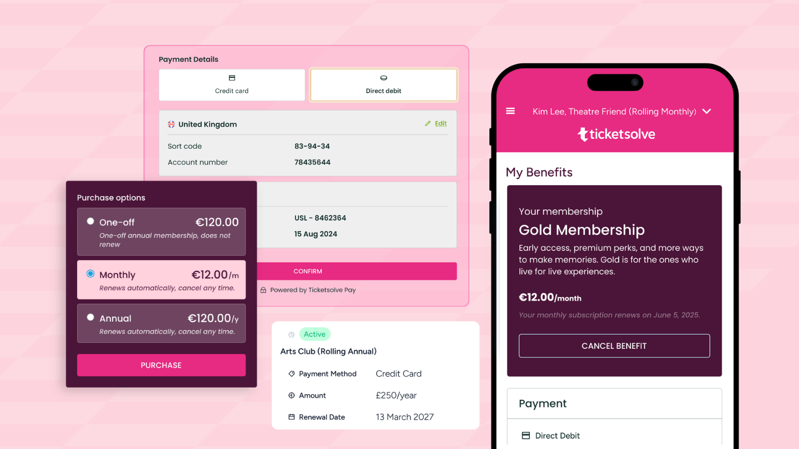 Direct Debit or recurring card? The pros and cons for venues and audiences
