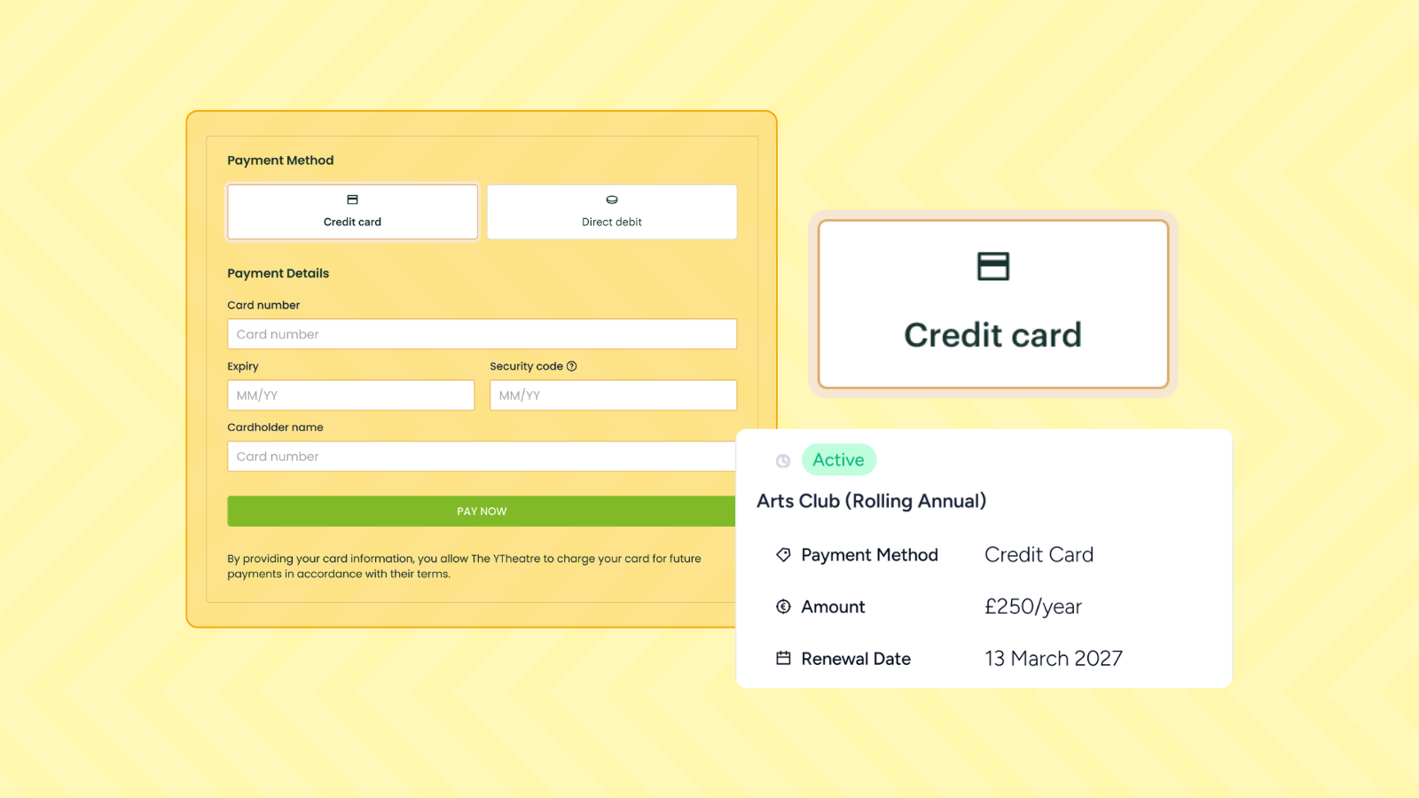 Recurring card payments for memberships and donations: a guide for venues
