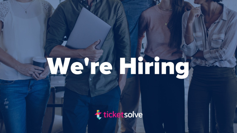 We’re looking for a new Ticketsolver to join our Marketing Team!