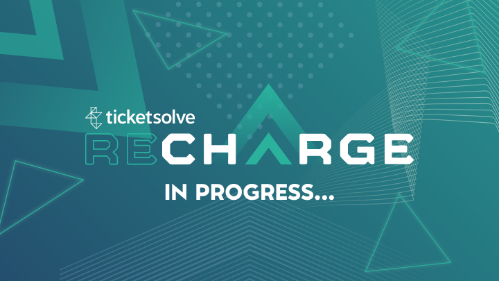 RECHARGE title image that says 'in progress' 