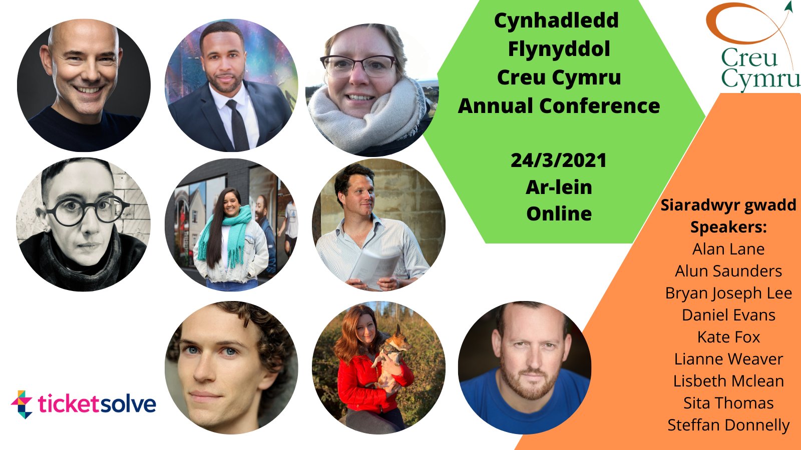Creu Cymru 2021 Annual Conference Sponsored by Ticketsolve