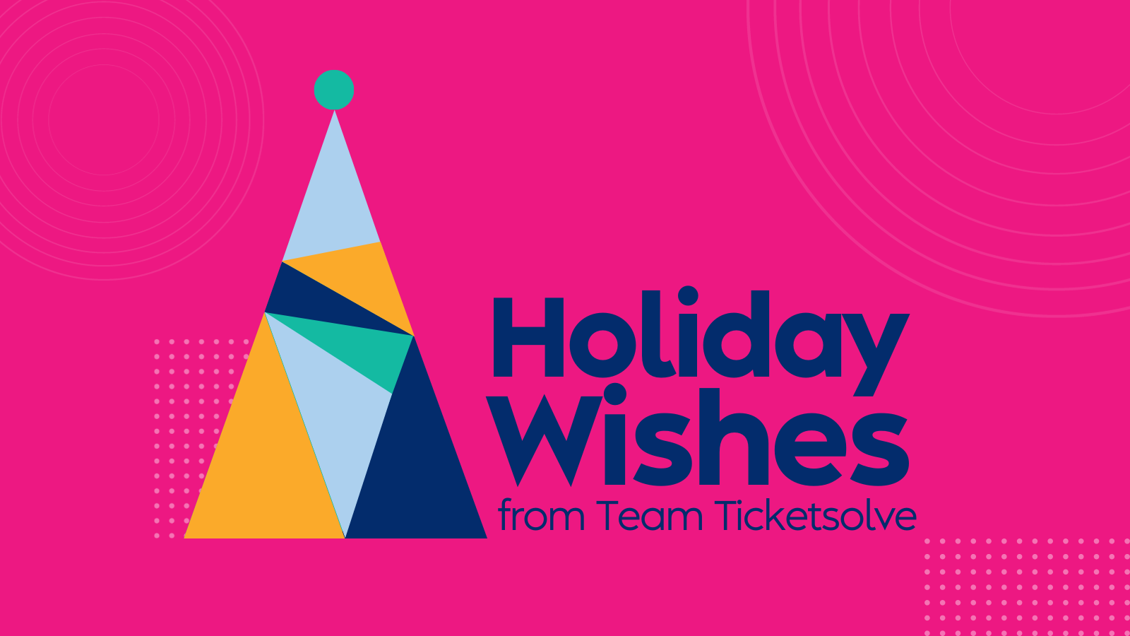 Holiday Wishes from Team Ticketsolve