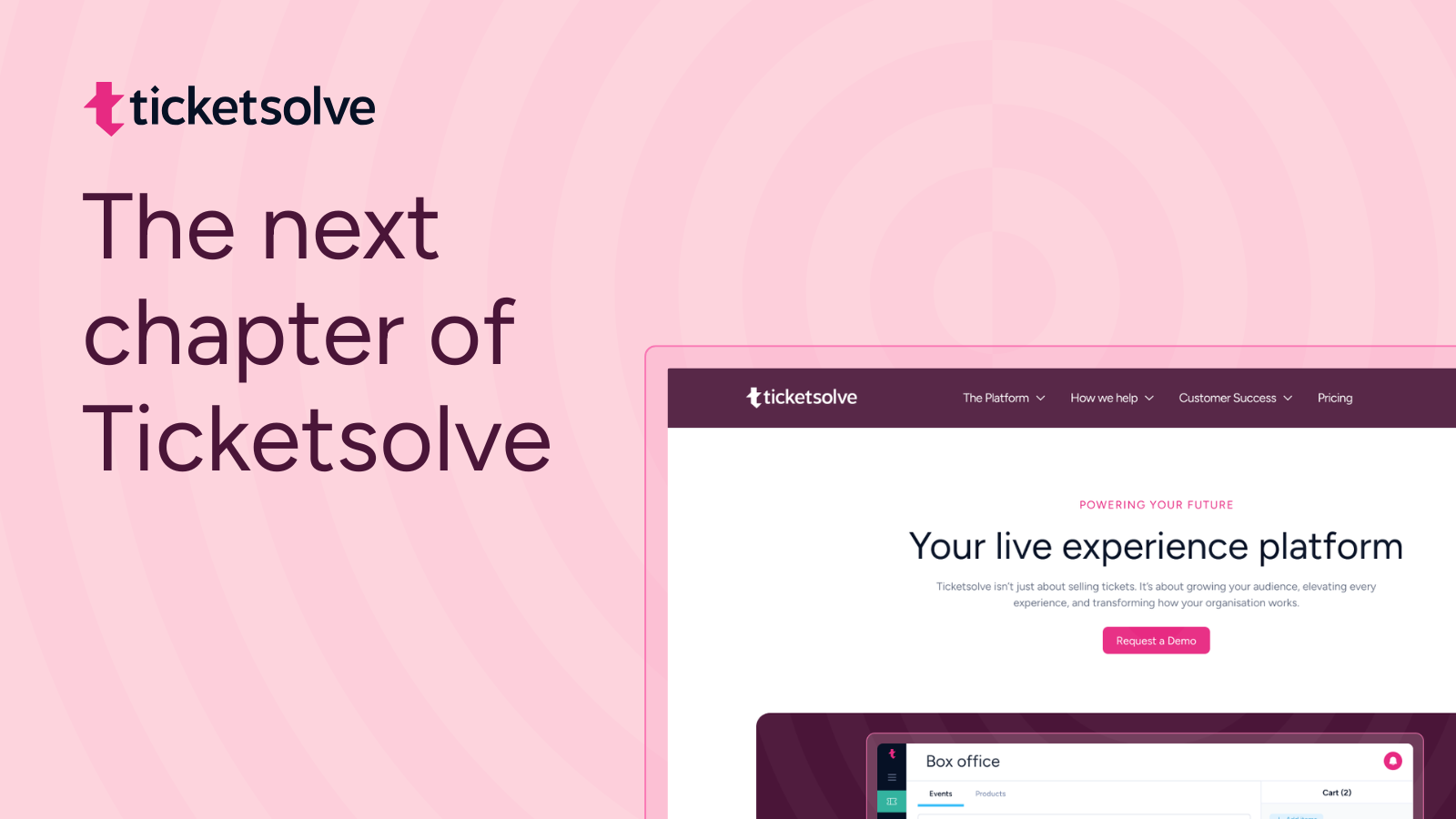 Ticketsolve: Your live experience platform
