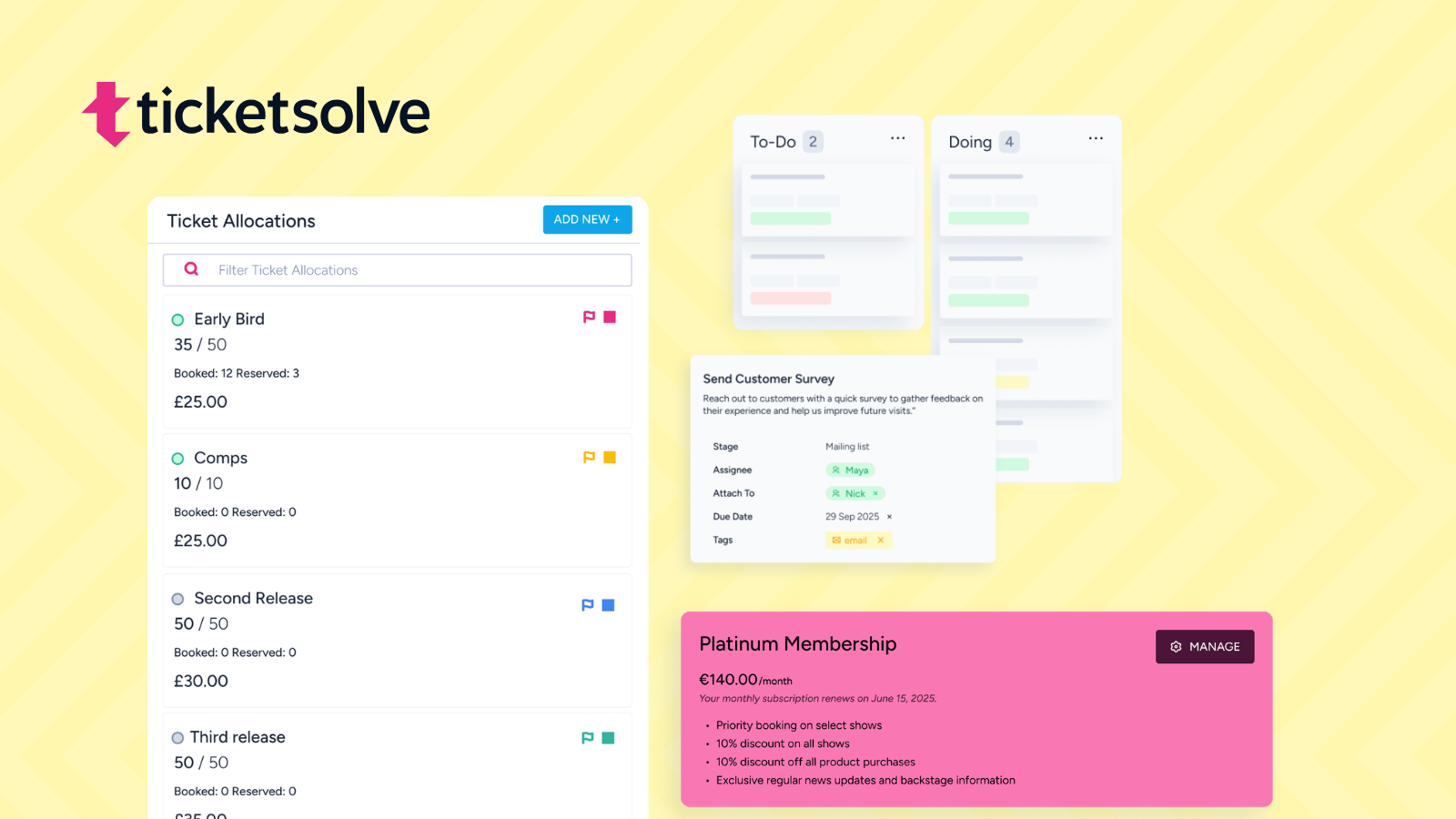 Q1 2026 at Ticketsolve: Reporting, Recurring Revenue, Automations and Audits