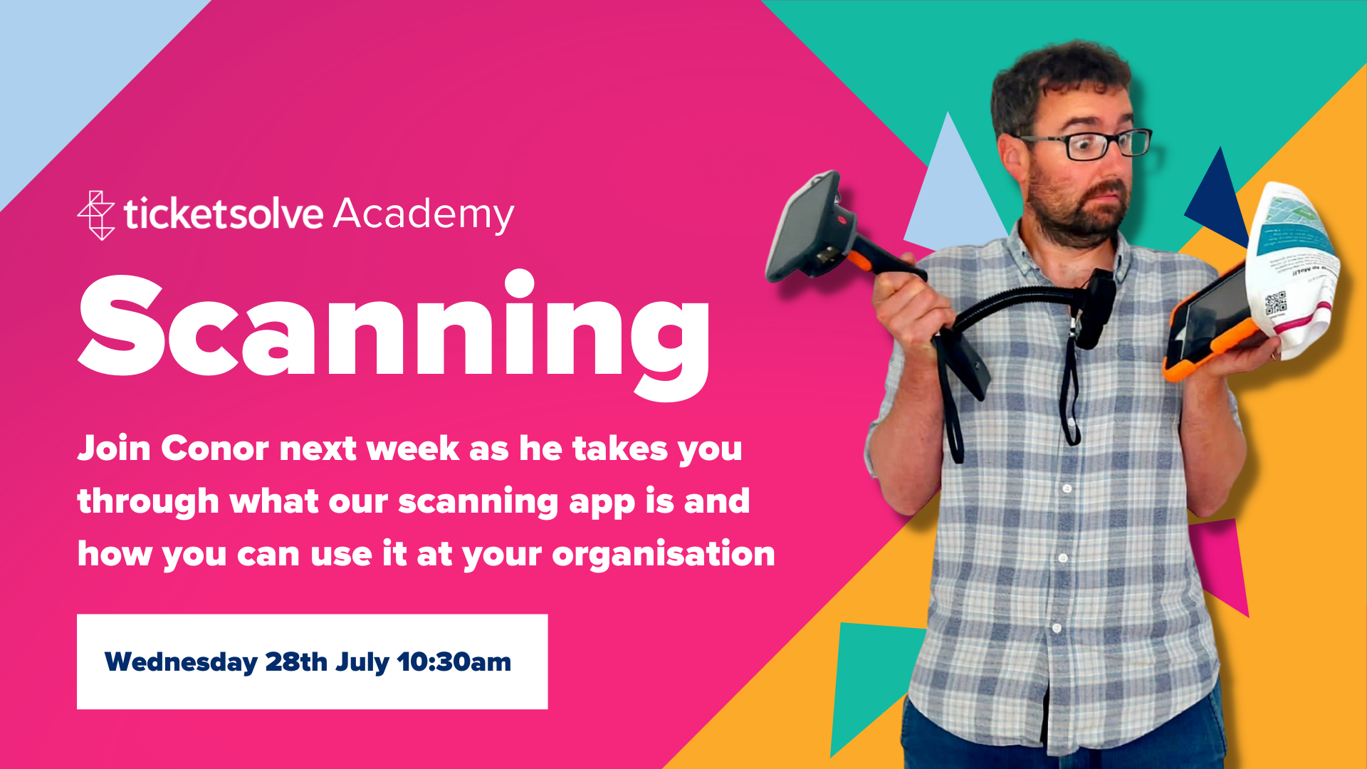 Ticketsolve Academy: Scanning with Conor Coyle