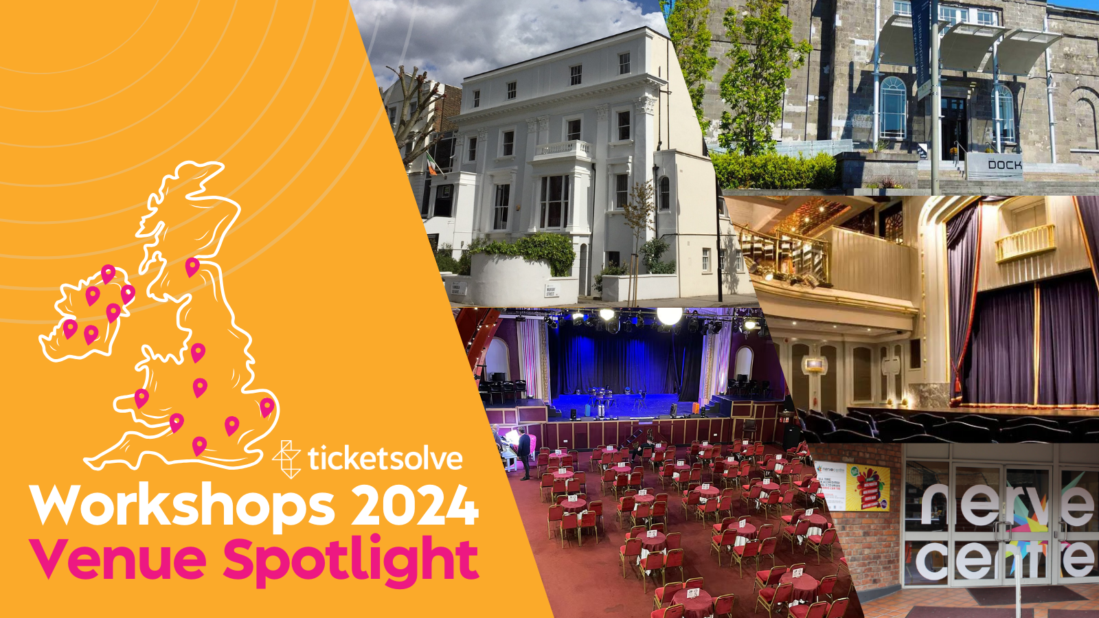 Workshops 2024: More of our amazing venues
